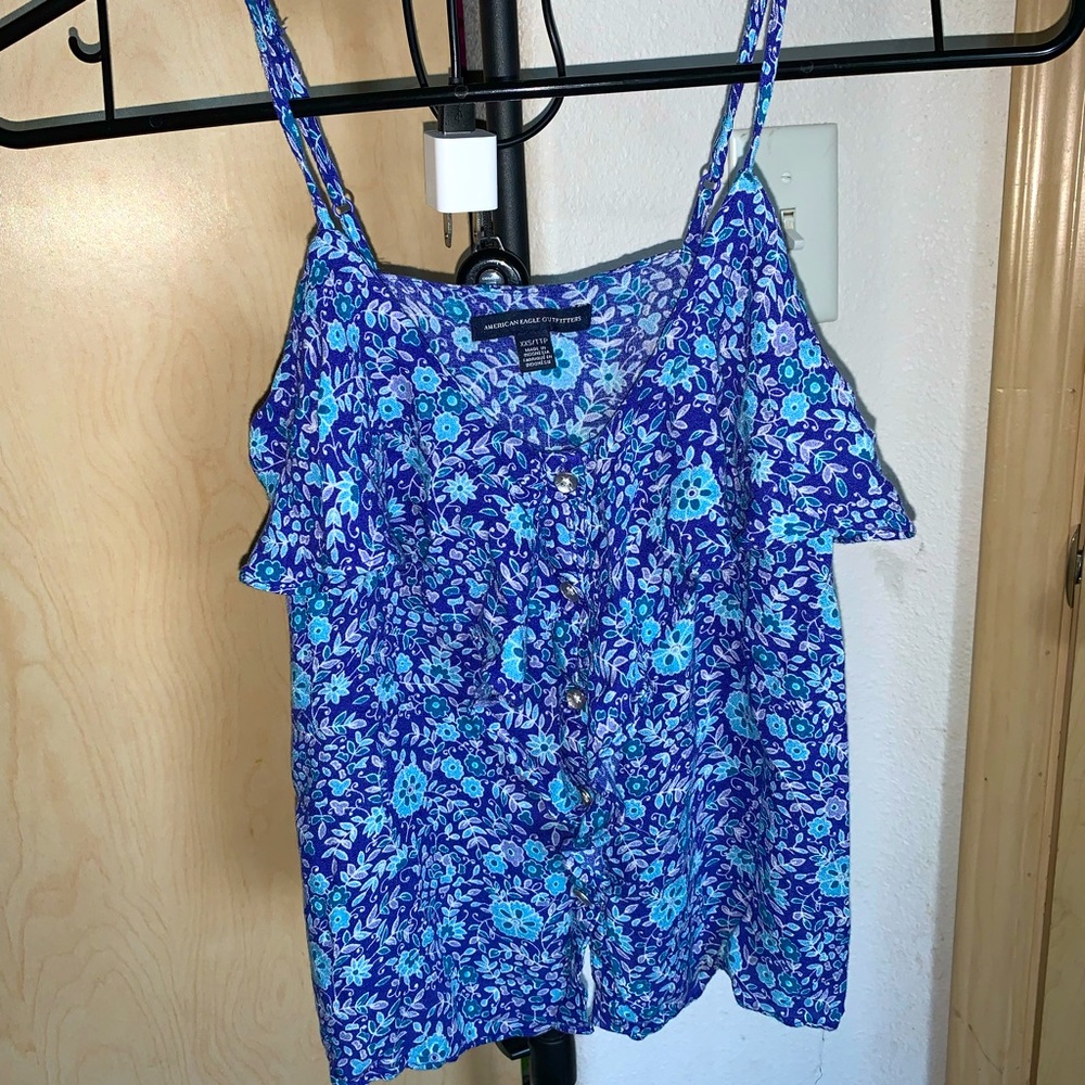 American eagle crop tank